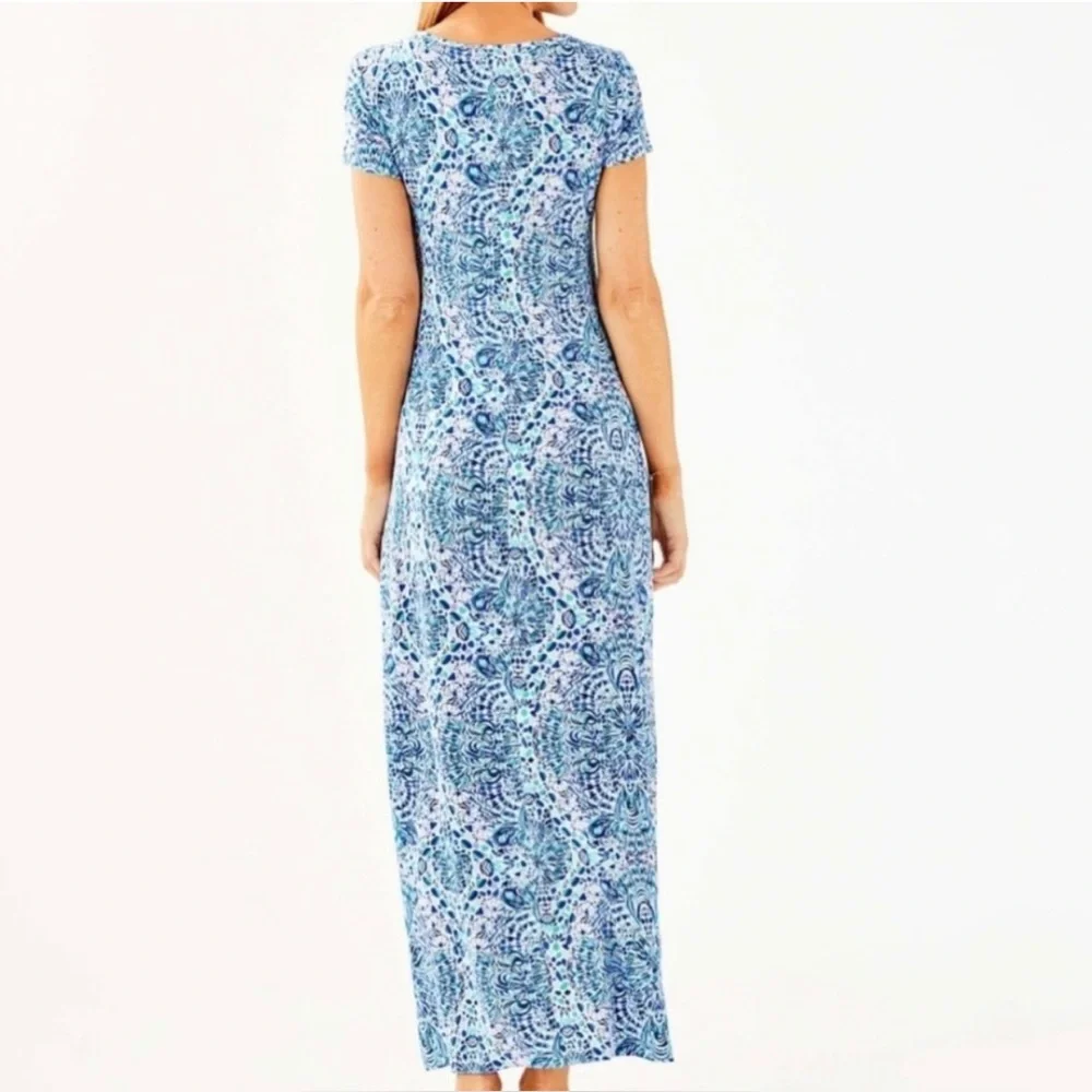 NWT 🌸LILLY PULITZER🌸 Wynne Maxi Dress … *CALL MY SHELL PHONE* … Size: S - Picture 3 of 6